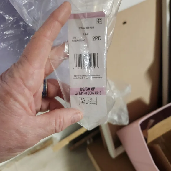 Le Suit Lavender Long Blazer Dress - Picture 2 of 4